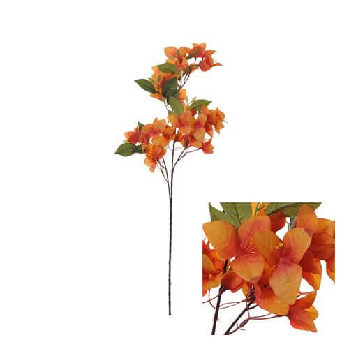 Flowerstem Bougainvillea D20 H76cm Orange