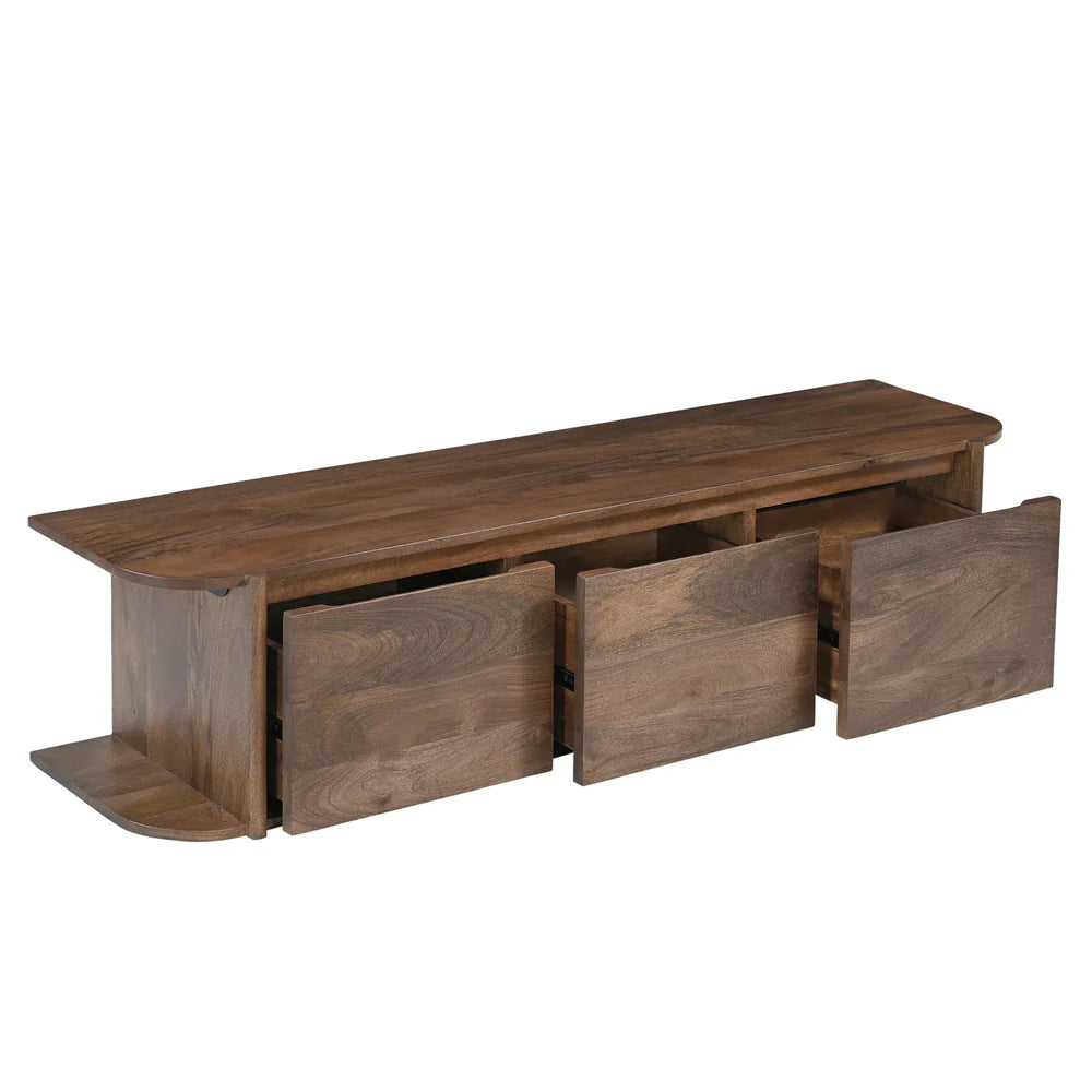 Tv meubel Jade zwevend bruin