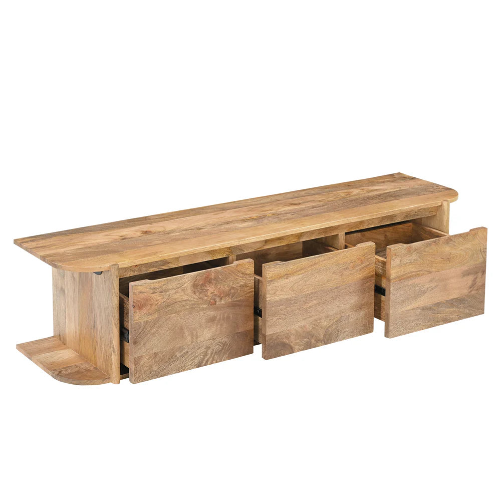 Tv meubel Jade zwevend naturel