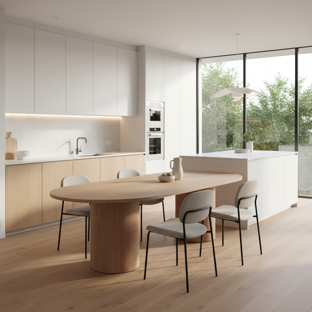 Eettafel Olivia Ovaal