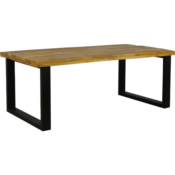 Eettafel recht met U poten
